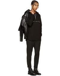 Мужской черный худи от Diesel