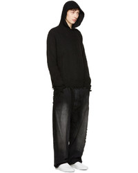 Мужской черный худи от MSGM