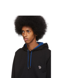 Мужской черный худи от Ps By Paul Smith