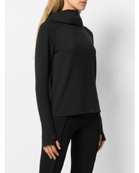 Женский черный худи от Paco Rabanne