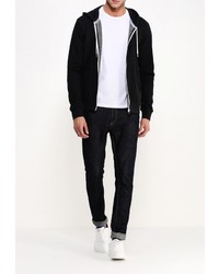 Мужской черный худи от Brave Soul