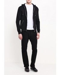 Мужской черный худи от Brave Soul