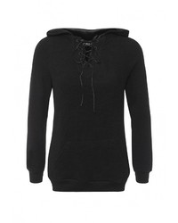 Женский черный худи от Bright Girl