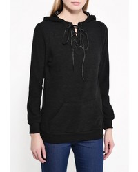 Женский черный худи от Bright Girl