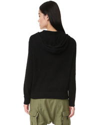 Женский черный худи от Monrow