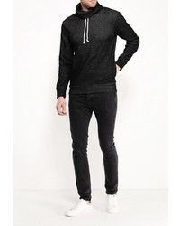 Мужской черный худи от Celio