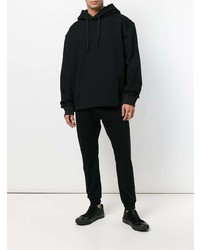 Мужской черный худи от Juun.J