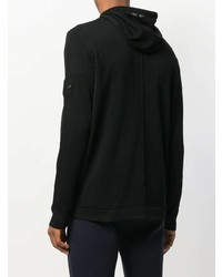 Мужской черный худи от Stone Island Shadow Project