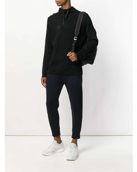 Мужской черный худи от Stone Island Shadow Project