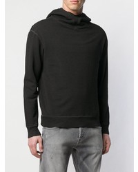 Мужской черный худи от Dondup