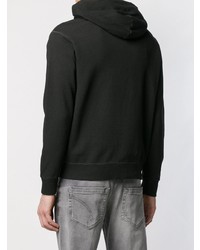 Мужской черный худи от Dondup