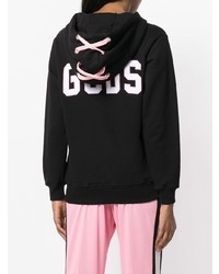 Женский черный худи от Gcds