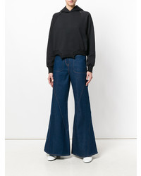 Женский черный худи от Esteban Cortazar