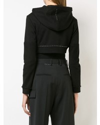 Женский черный худи от Vera Wang