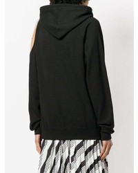 Женский черный худи от Forte Dei Marmi Couture