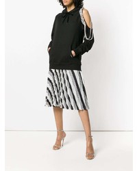 Женский черный худи от Forte Dei Marmi Couture