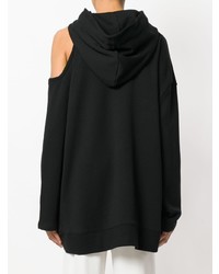 Женский черный худи от Ann Demeulemeester Blanche