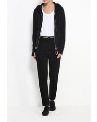 Женский черный худи от Dimensione Danza