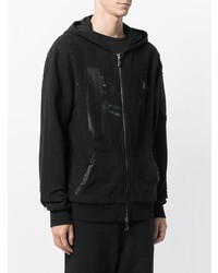 Мужской черный худи от RH45