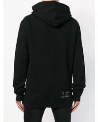 Мужской черный худи от Unravel Project