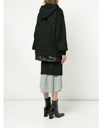 Женский черный худи от Juun.J