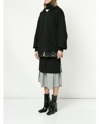 Женский черный худи от Juun.J