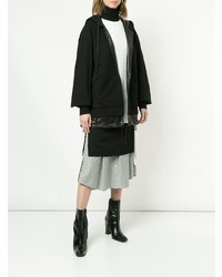 Женский черный худи от Juun.J