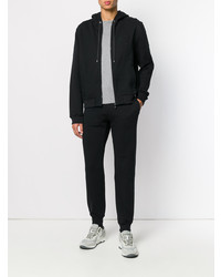 Мужской черный худи от Versace Collection