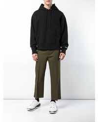 Мужской черный худи от Gosha Rubchinskiy