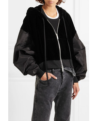 Женский черный худи от Unravel Project