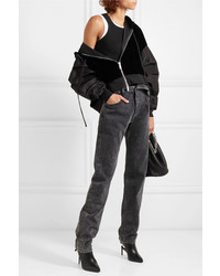 Женский черный худи от Unravel Project