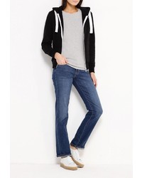 Женский черный худи от Edge Street