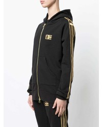 Женский черный худи от Baja East