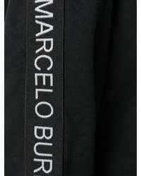 Женский черный худи от Marcelo Burlon County of Milan