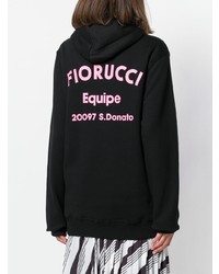 Женский черный худи от Fiorucci