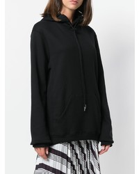 Женский черный худи от Fiorucci