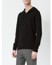 Мужской черный худи от Label Under Construction