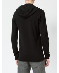 Мужской черный худи от Label Under Construction