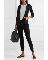 Женский черный худи от ATM Anthony Thomas Melillo