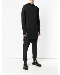 Мужской черный худи от Thom Krom