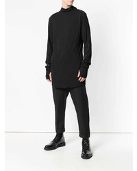 Мужской черный худи от Thom Krom