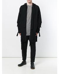 Мужской черный худи от Barbara I Gongini