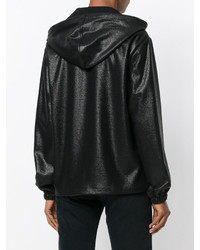 Женский черный худи от Saint Laurent