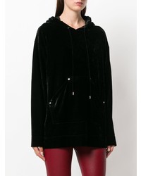 Женский черный худи от Plein Sud