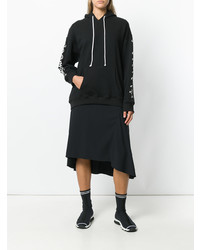 Женский черный худи от Adaptation