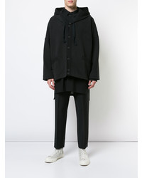 Мужской черный худи от Jan Jan Van Essche