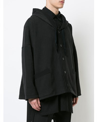 Мужской черный худи от Jan Jan Van Essche