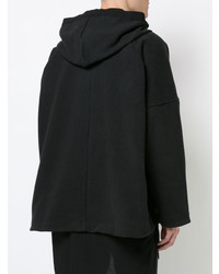 Мужской черный худи от Jan Jan Van Essche