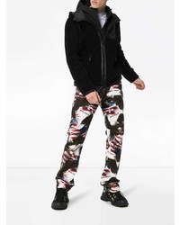 Мужской черный худи от Yves Salomon