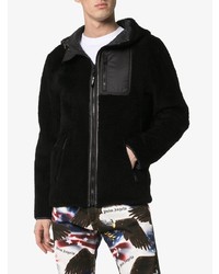 Мужской черный худи от Yves Salomon